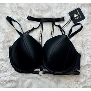 Honey Birdette ZIGGY🖤 Black Gold Bra 34DD